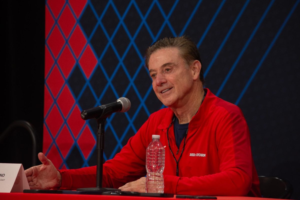 Rick Pitino enters his second season as Men's Basketball head coach.
Torch Photo / Sebastian Zelaya