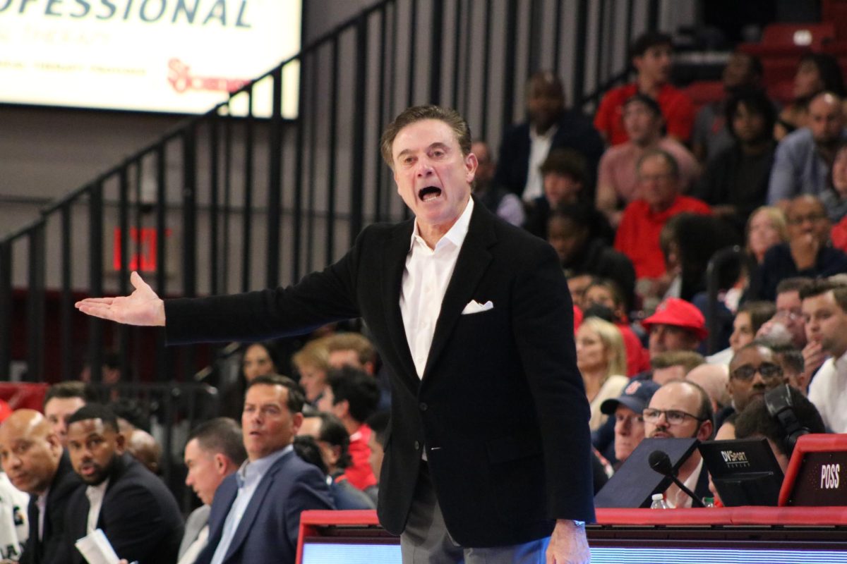 Head Coach Rick Pitino.
Torch Photo / James Williams